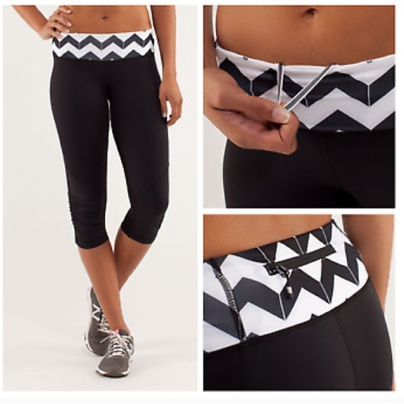 Lululemon Run: For Your Life Crop Leggings size 4 - Picture 1 of 9